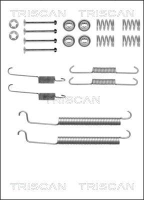 Triscan 8105 102581 - Комплект принадлежности, спирани челюсти vvparts.bg