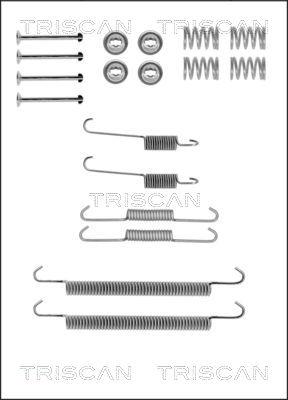 Triscan 8105 102582 - Комплект принадлежности, спирани челюсти vvparts.bg