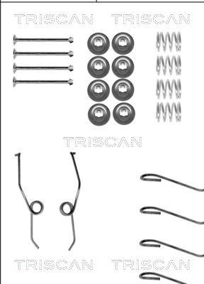 Triscan 8105 102570 - Комплект принадлежности, спирани челюсти vvparts.bg