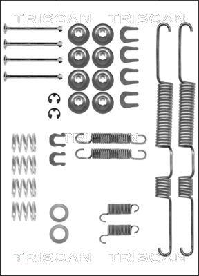 Triscan 8105 102571 - Комплект принадлежности, спирани челюсти vvparts.bg