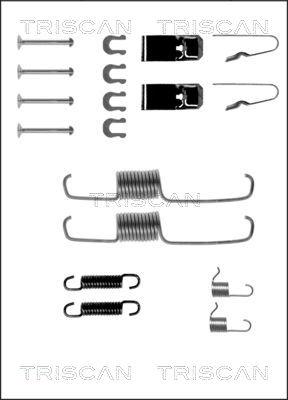 Triscan 8105 102017 - Комплект принадлежности, спирани челюсти vvparts.bg