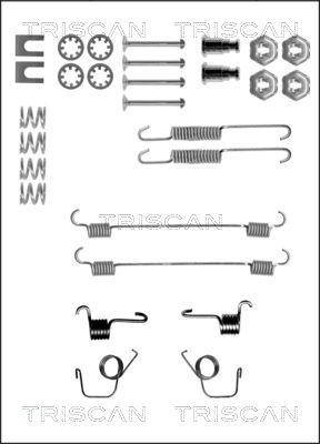 Triscan 8105 102270 - Комплект принадлежности, спирани челюсти vvparts.bg