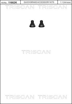 Triscan 8105 116003 - К-кт болтове, спирачен диск vvparts.bg