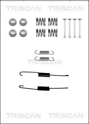 Triscan 8105 132592 - Комплект принадлежности, спирани челюсти vvparts.bg