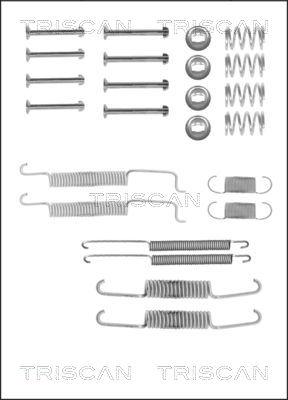 Triscan 8105 292421 - Комплект принадлежности, спирани челюсти vvparts.bg