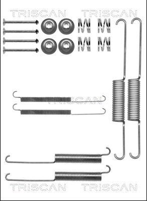 Triscan 8105 242566 - Комплект принадлежности, спирани челюсти vvparts.bg