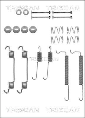 Triscan 8105 242561 - Комплект принадлежности, спирани челюсти vvparts.bg