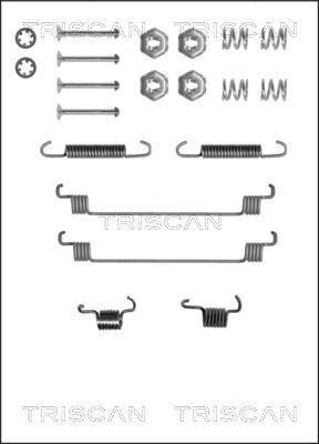Triscan 8105 252519 - Комплект принадлежности, спирани челюсти vvparts.bg
