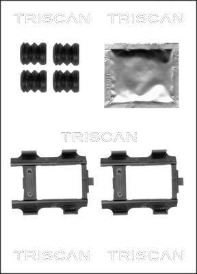 Triscan 8105 231610 - Комплект принадлежности, дискови накладки vvparts.bg