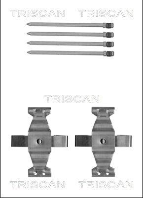Triscan 8105 231613 - Комплект принадлежности, дискови накладки vvparts.bg