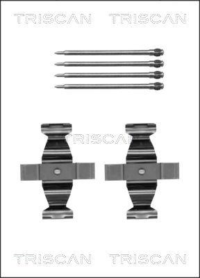 Triscan 8105 231612 - Комплект принадлежности, дискови накладки vvparts.bg