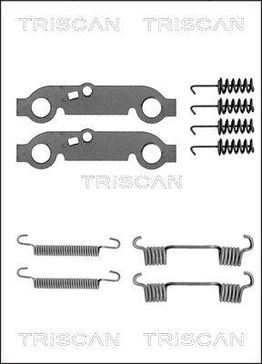 Triscan 8105 232083 - Комплект принадлежности, челюсти за ръчна спирачка vvparts.bg