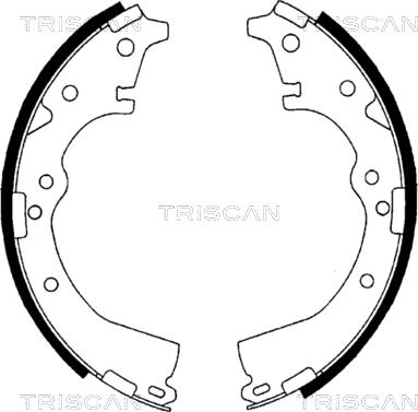 Triscan 8100 13426 - Комплект спирачна челюст vvparts.bg