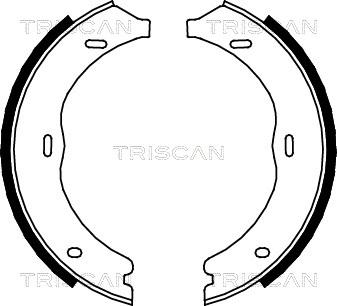 Triscan 8100 23030 - Комплект спирачна челюст vvparts.bg