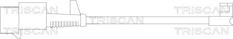 Triscan 8115 15001 - Предупредителен контактен сензор, износване на накладките vvparts.bg