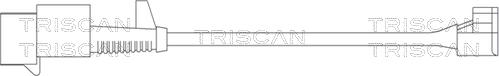 Triscan 8115 15003 - Предупредителен контактен сензор, износване на накладките vvparts.bg