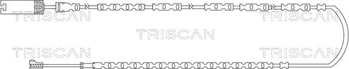 Triscan 8115 11046 - Предупредителен контактен сензор, износване на накладките vvparts.bg