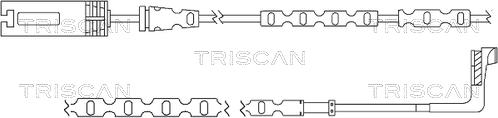 Triscan 8115 11055 - Предупредителен контактен сензор, износване на накладките vvparts.bg