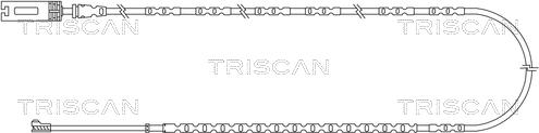 Triscan 8115 11066 - Предупредителен контактен сензор, износване на накладките vvparts.bg