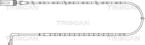Triscan 8115 11032 - Предупредителен контактен сензор, износване на накладките vvparts.bg