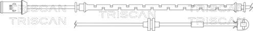 Triscan 8115 24019 - Предупредителен контактен сензор, износване на накладките vvparts.bg