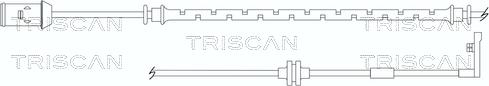 Triscan 8115 24017 - Предупредителен контактен сензор, износване на накладките vvparts.bg