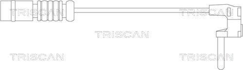 Triscan 8115 23015 - Предупредителен контактен сензор, износване на накладките vvparts.bg