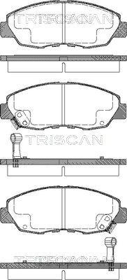 Magneti Marelli 363702160973 - Комплект спирачно феродо, дискови спирачки vvparts.bg