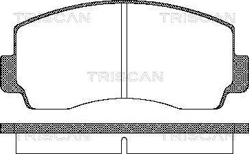 Textar 20699 152 0 5 - Комплект спирачно феродо, дискови спирачки vvparts.bg