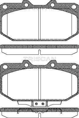 Remsa D6477340 - Комплект спирачно феродо, дискови спирачки vvparts.bg