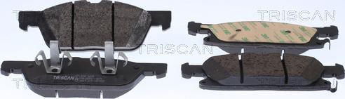 Triscan 8110 16036 - Комплект спирачно феродо, дискови спирачки vvparts.bg