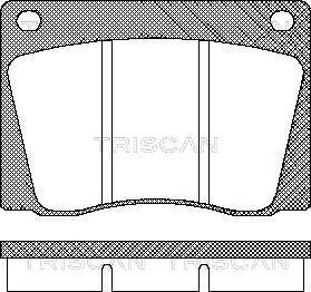 Magneti Marelli 363700200244 - Комплект спирачно феродо, дискови спирачки vvparts.bg