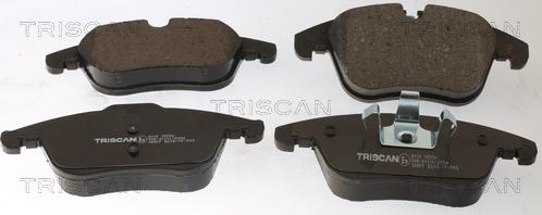 Triscan 8110 10556 - Комплект спирачно феродо, дискови спирачки vvparts.bg