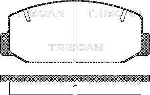 Woking D1157048 - Комплект спирачно феродо, дискови спирачки vvparts.bg