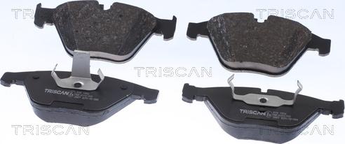 Triscan 8110 11016 - Комплект спирачно феродо, дискови спирачки vvparts.bg