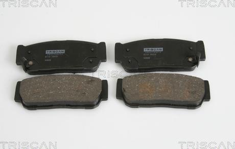 Triscan 8110 18015 - Комплект спирачно феродо, дискови спирачки vvparts.bg