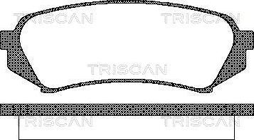 HITEC H 1133 - Комплект спирачно феродо, дискови спирачки vvparts.bg