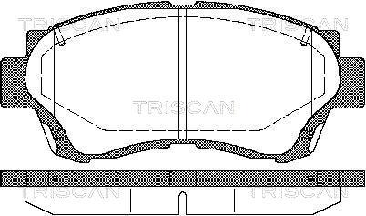 LEXUS 449150100 - Комплект спирачно феродо, дискови спирачки vvparts.bg