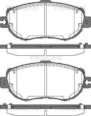 Stop 572364S - Комплект спирачно феродо, дискови спирачки vvparts.bg