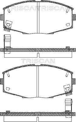 FOMAR Friction FO644581 - Комплект спирачно феродо, дискови спирачки vvparts.bg