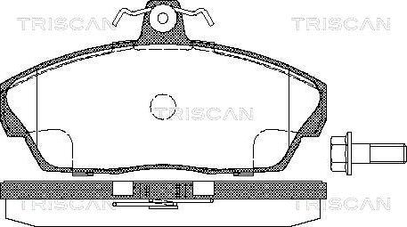 Ferodo FSL991 - Комплект спирачно феродо, дискови спирачки vvparts.bg