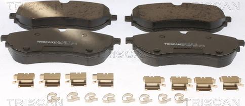 Triscan 8110 29192 - Комплект спирачно феродо, дискови спирачки vvparts.bg