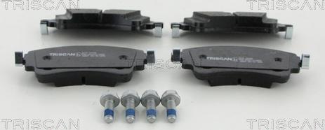 Triscan 8110 29185 - Комплект спирачно феродо, дискови спирачки vvparts.bg