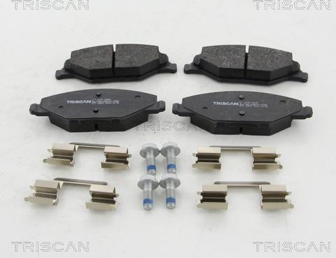 Triscan 8110 29181 - Комплект спирачно феродо, дискови спирачки vvparts.bg