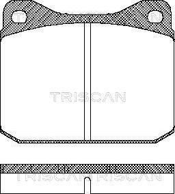 BENDIX 571255B - Комплект спирачно феродо, дискови спирачки vvparts.bg