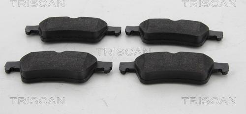 Triscan 8110 28050 - Комплект спирачно феродо, дискови спирачки vvparts.bg