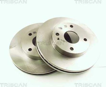 Triscan 8120 50133 - Спирачен диск vvparts.bg