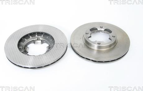 Triscan 8120 68107 - Спирачен диск vvparts.bg