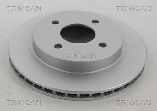 Triscan 8120 16123C - Спирачен диск vvparts.bg