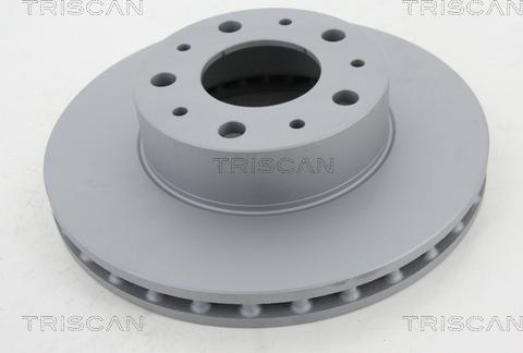 Triscan 8120 101005C - Спирачен диск vvparts.bg